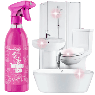 różowy płyn do czyszczenia łazienki, 500 ml